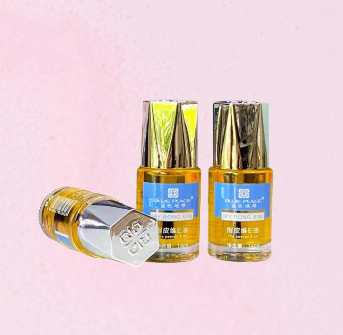 Dầu Tháo Móng Úp, Móng Giả Blue Place 14ml
