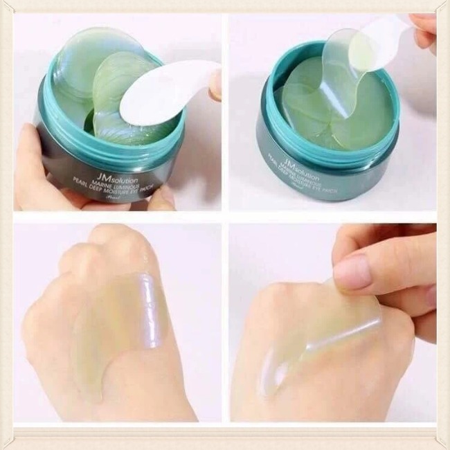 Hộp 60 Miếng Mặt Nạ Mắt JMsolution Marine Luminous Pearl