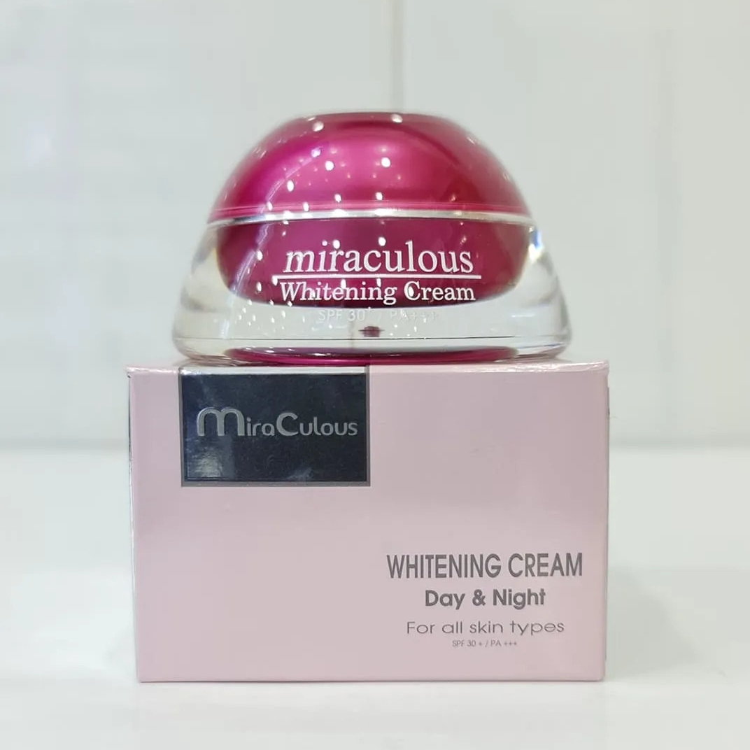 Kem Dưỡng Trắng Da Ngày Và Đêm Miraculous Whitening Cream 15g
