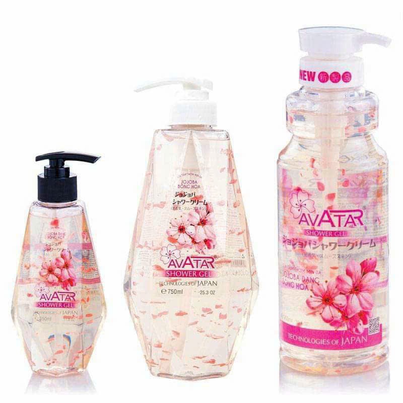 Sữa Tắm Thơm Mịn Da Hoa Anh Đào JAvatar Ojoba Nhật Bản
