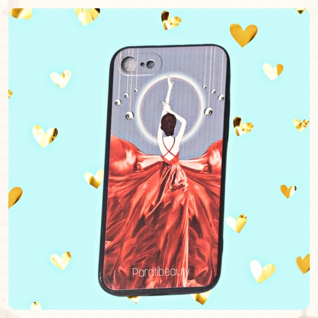 Ốp Điện Thoại Mềm, Chống Sốc Bảo Vệ Camera Họa Tiết Cô Gái Cho IPHONE 6/6Plus