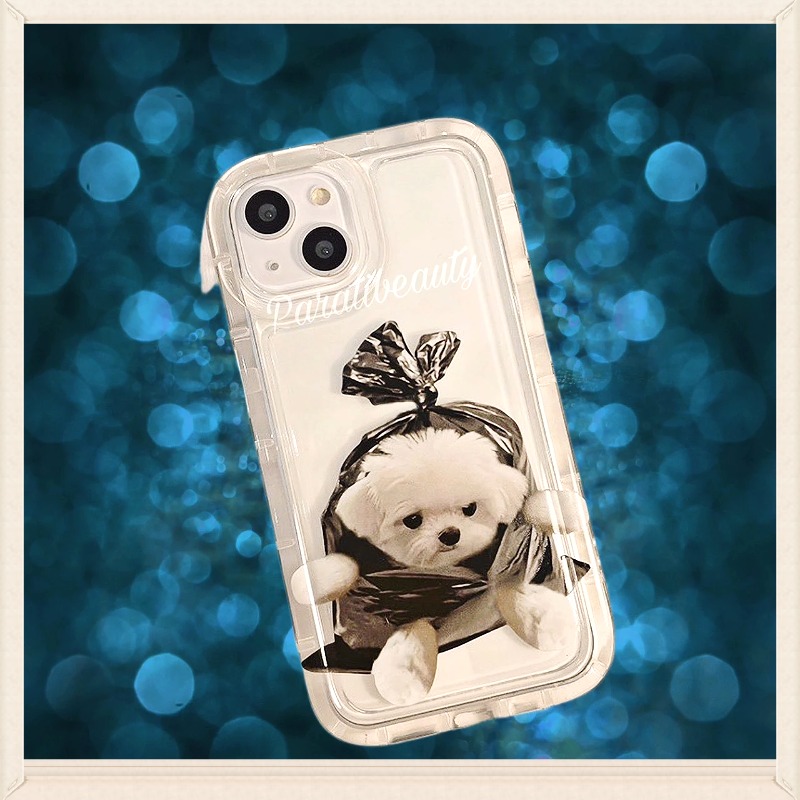 Ốp Điện Thoại Hình Cún Con Siêu Đẹp, Siêu Dễ Thương Dành Cho IPHONE