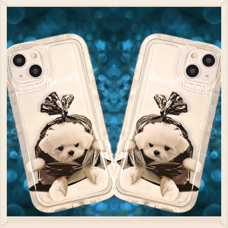 Ốp Điện Thoại Hình Cún Con Siêu Đẹp, Siêu Dễ Thương Dành Cho IPHONE