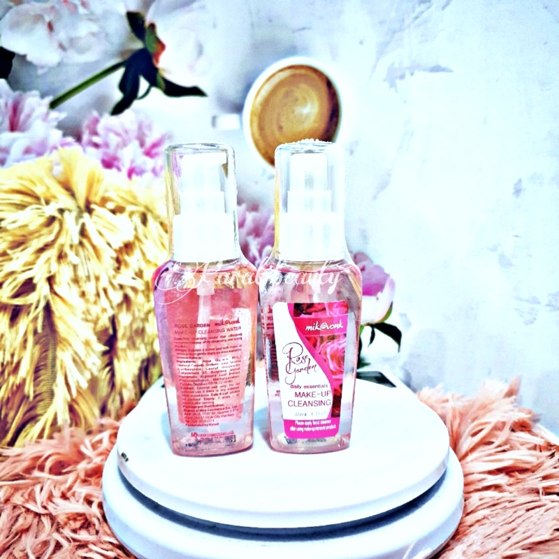 Nước Tẩy Trang Mik@vonk Rose Garden Make Up Cleansing Water 65ml