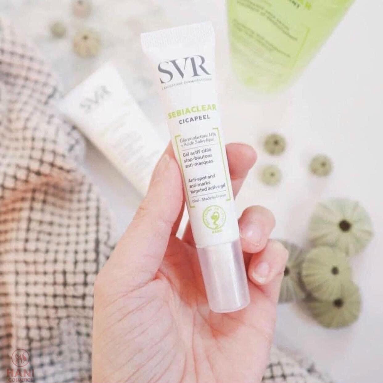 Kem Dưỡng Giảm Mụn Se Khít Lỗ Chân Lông SVR Sebiaclear Mat + Pores 40ml-Pháp