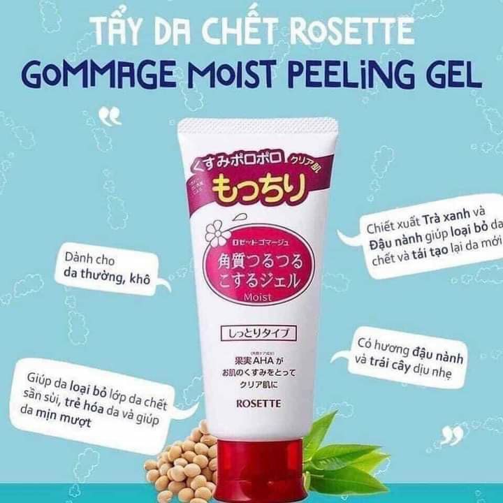 HLK Kem Tẩy Tế Bào Chết Rossete Nhật Bản 120g