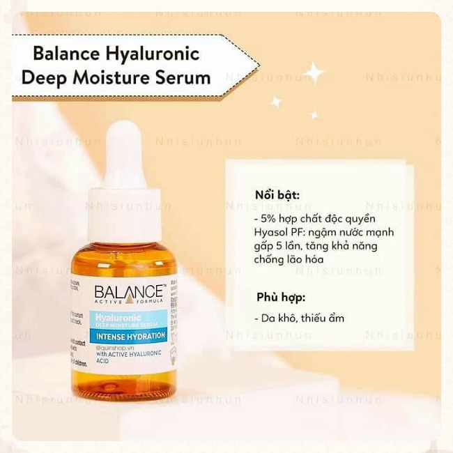 Serum Dưỡng Ẩm, Giảm Lão Hóa Da Balance Active Formula  30ml