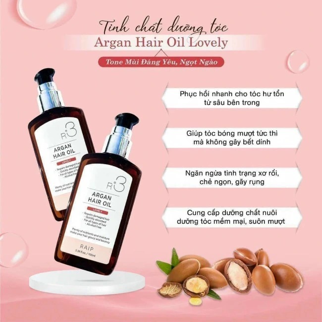 Dầu Dưỡng Tóc Argan Hair Oil R3 100ml