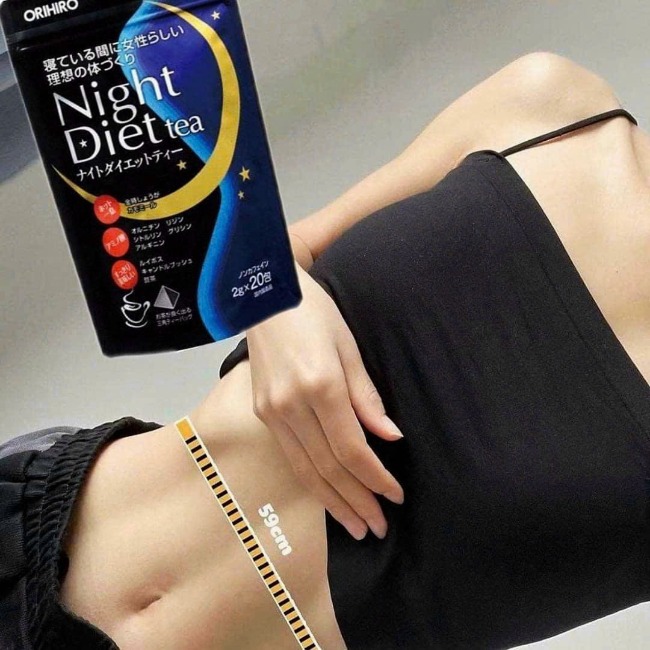 Trà giảm cân Beauty Orihiro Night Diet Tea