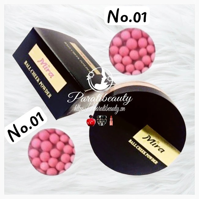 Phấn Má Hồng Mira Ball Powder Dạng Viên