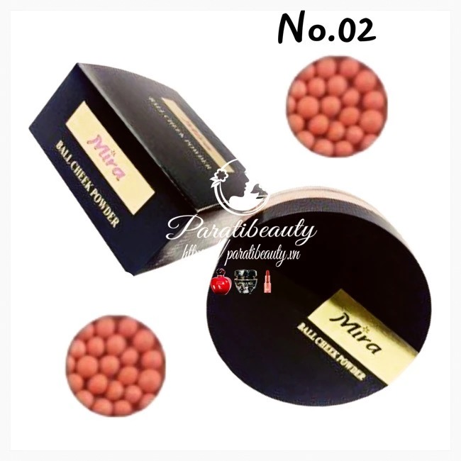 Phấn Má Hồng Mira Ball Powder Dạng Viên