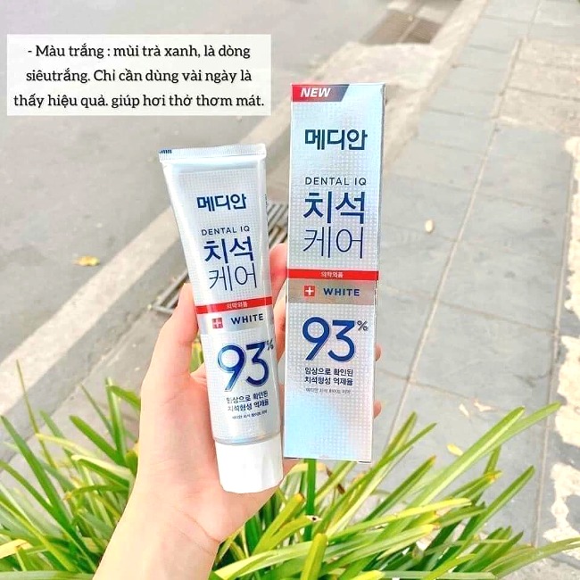Kem Đánh Răng Tẩy Vôi Răng Chuyên Nghiệp MEDIAN Dental IQ Tartar Protection Toothpaste 120g