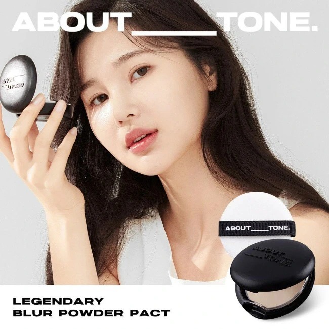 Phấn Phủ Dạng Nén Kiềm Dầu Eglips About Tone Blur Effect 9g