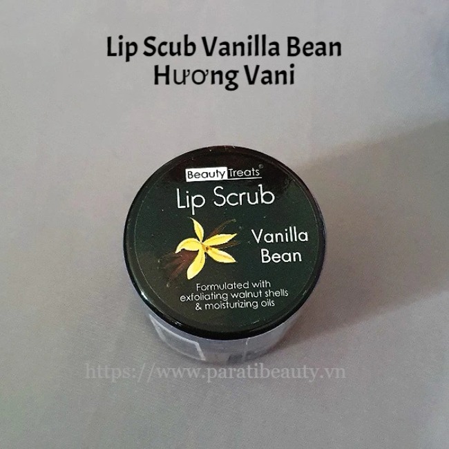 HLK Tẩy Tế Bào Chết Môi Beauty Treats Lip Scrub Chính Hãng Mỹ 10,5g