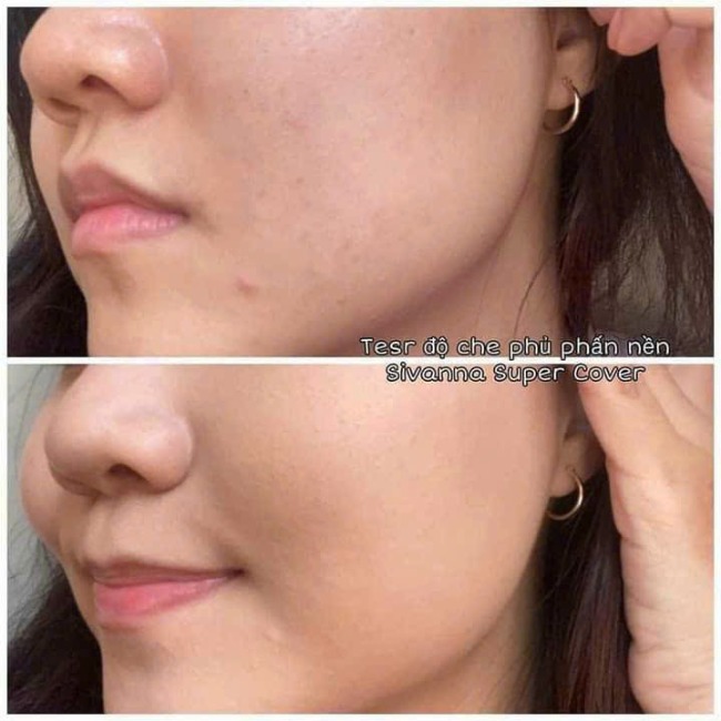 Phấn Phủ Dạng Nén Sivanna Colors Pressed Powder Cover Skin SPF 30+/PA+++HF185