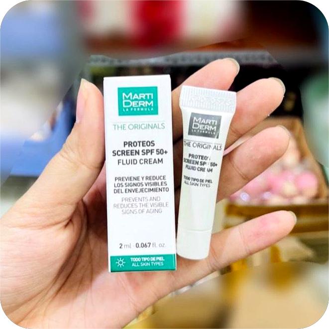 HLK Kem Chống Nắng Dưỡng Ẩm MartiDerm The Proteos Screen SPF50+ 40ml_Tây Ban Nha