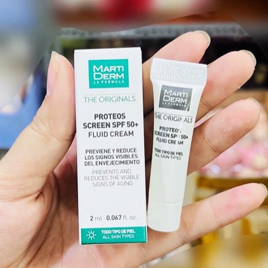 HLK Kem Chống Nắng Dưỡng Ẩm MartiDerm The Proteos Screen SPF50+ 40ml_Tây Ban Nha