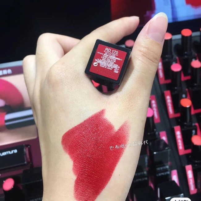 Son Thỏi Lì  Shu Uemura Rouge Unlimited Cao Cấp, Mịn, Nhẹ, Lâu Phai