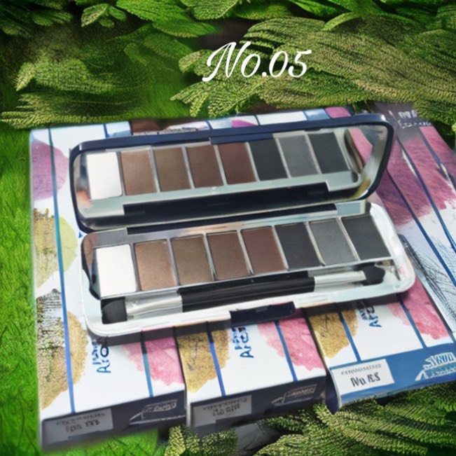 Phấn Mắt Mira Aroma Siêu Mịn 8 Ô 16g