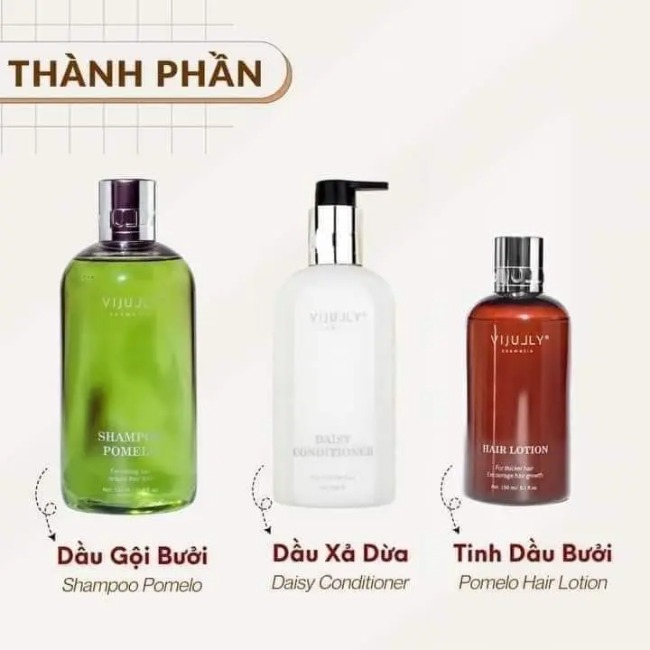 Xịt Tinh Dầu Bưởi  Vijully Hair Lotion 100ml