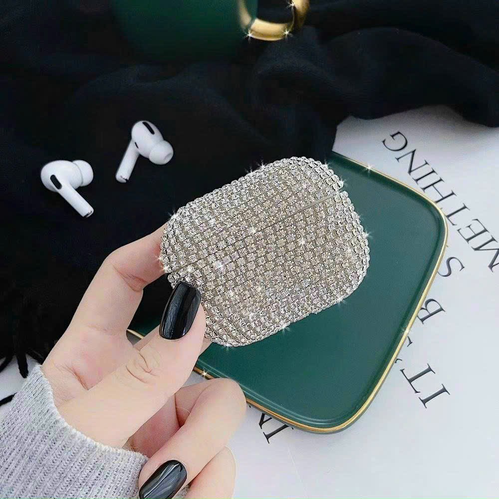 Vỏ Bảo Vệ Airpods Đính Đá Pha Lê