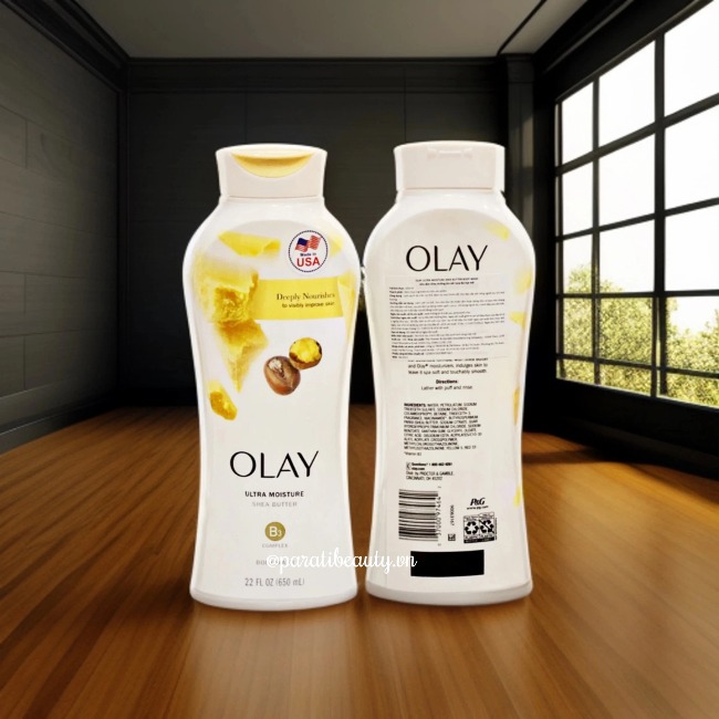 Sữa Tắm Bổ Sung Dưỡng Da Olay Ultra Moisture Shea Butter B3 650 ml