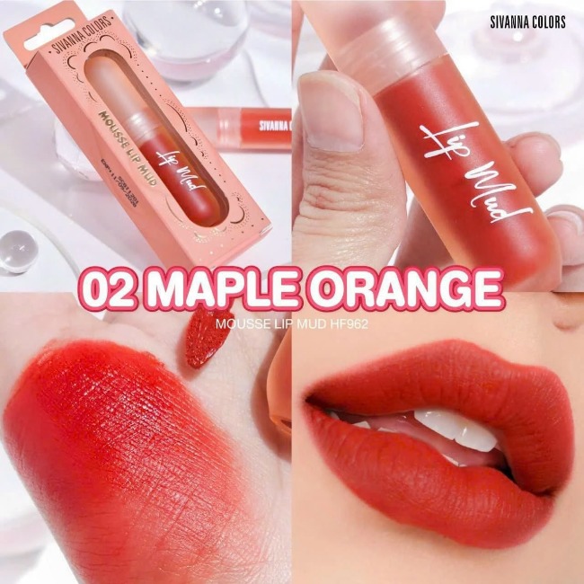 Son kem Sivanna Mousse Lip Mud HF962 Thái lan