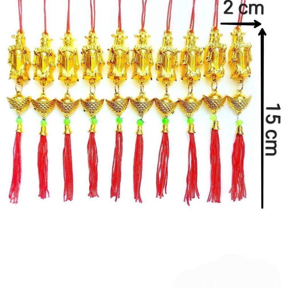 Bịch 10 dây treo thần tài trang trí Tết