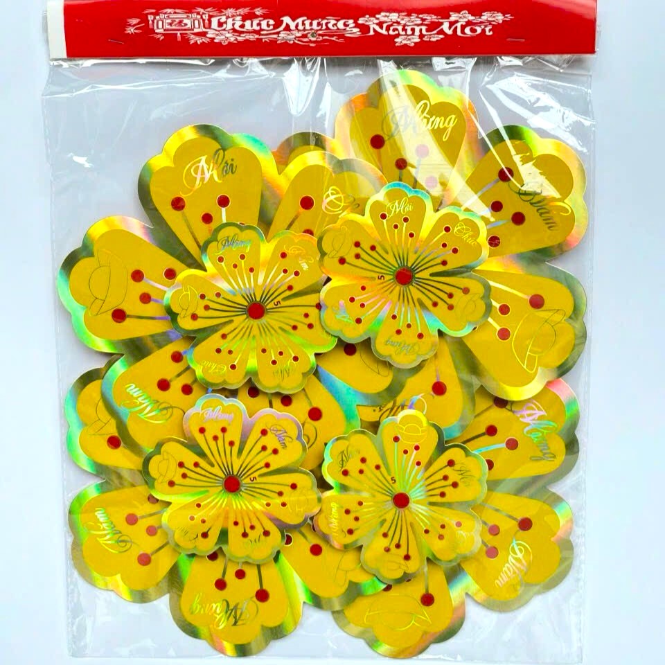 Hoa Mai Giấy Trang Trí Tết Số 5