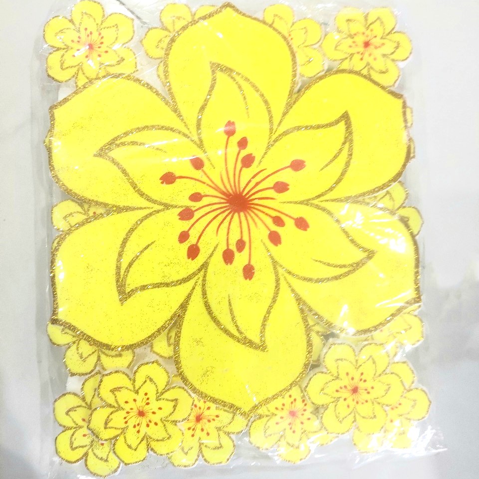 Bịch hoa mai xốp không chữ
