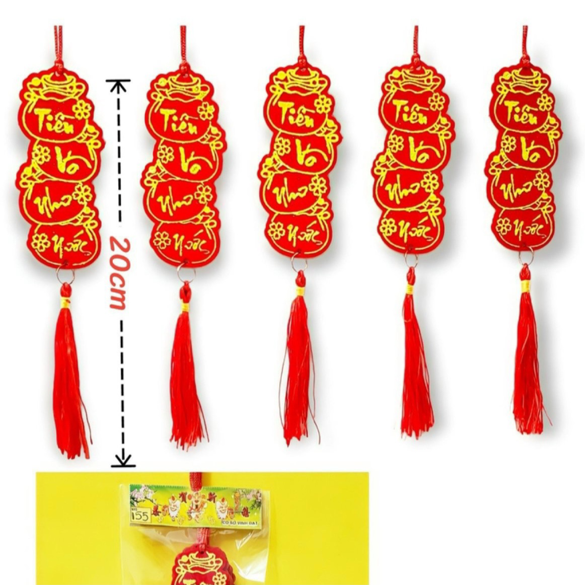 Sét 5 Dây  treo trang trí Tết VD155