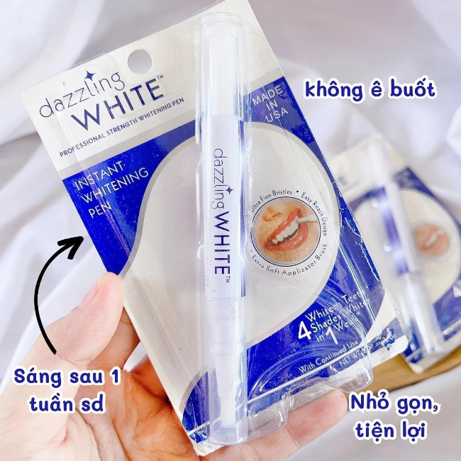 Bút tẩy trắng răng Dazzling White 4in1 G