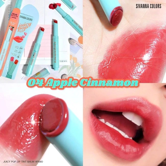 Son thỏi Sivanna Juicy Pop Lip Tint Blam HF640