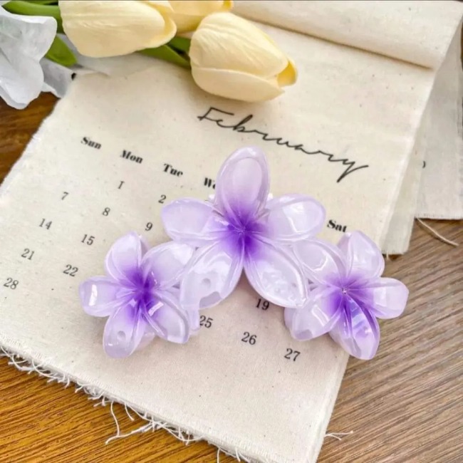 T7.2.Kẹp hoa sứ 3 bông