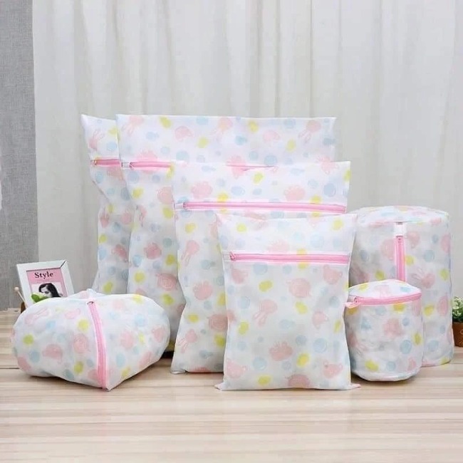 Sét 5 túi lưới giặt đồ