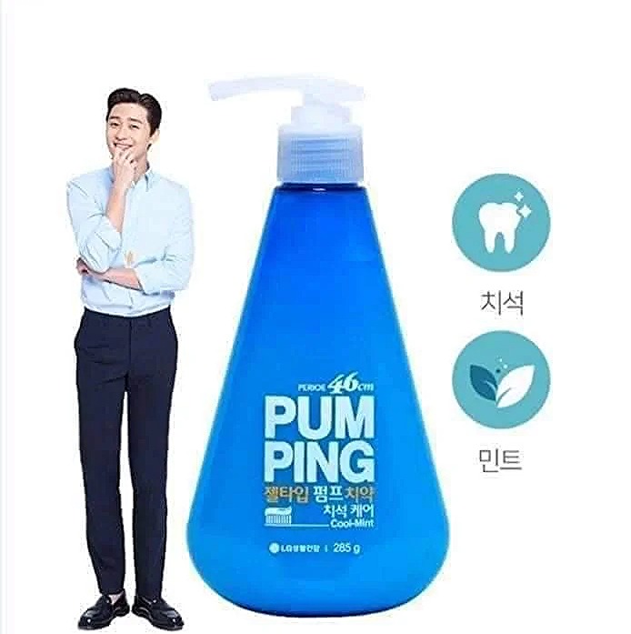 Kem đánh răng Perioe Pum Ping Hàn Quốc 285g