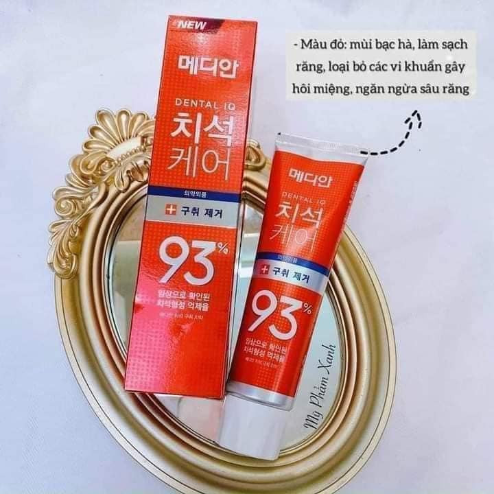 Kem Đánh Răng Tẩy Vôi Răng Chuyên Nghiệp MEDIAN Dental IQ Tartar Protection Toothpaste 120g
