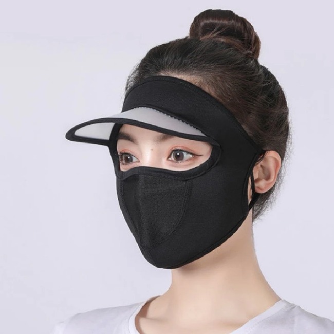 15.2 Khẩu Trang Chống Nắng Có Lưỡi Trai Nhiều Màu
