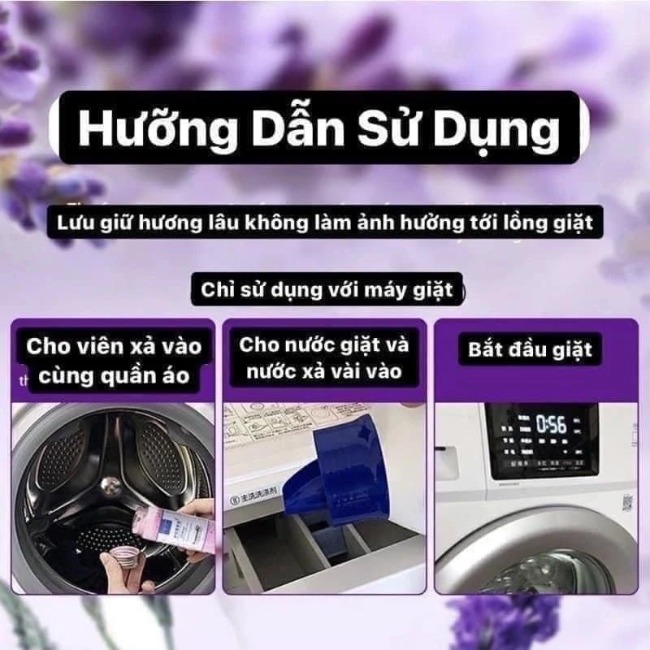 Viên xả vải siêu lưu hương thơm cực lâu và làm mềm vải Zbaochun 100g