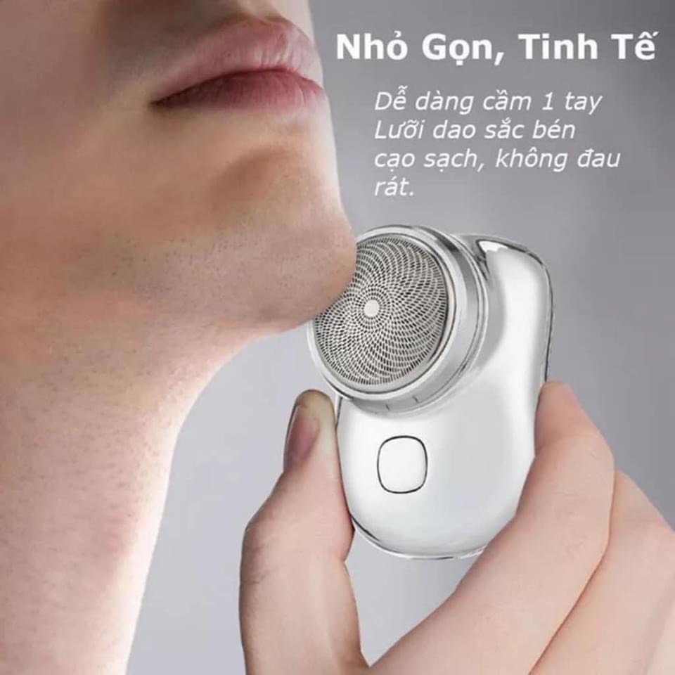 T11. Máy cạo râu mini 6 lưỡi kép điện Jililai