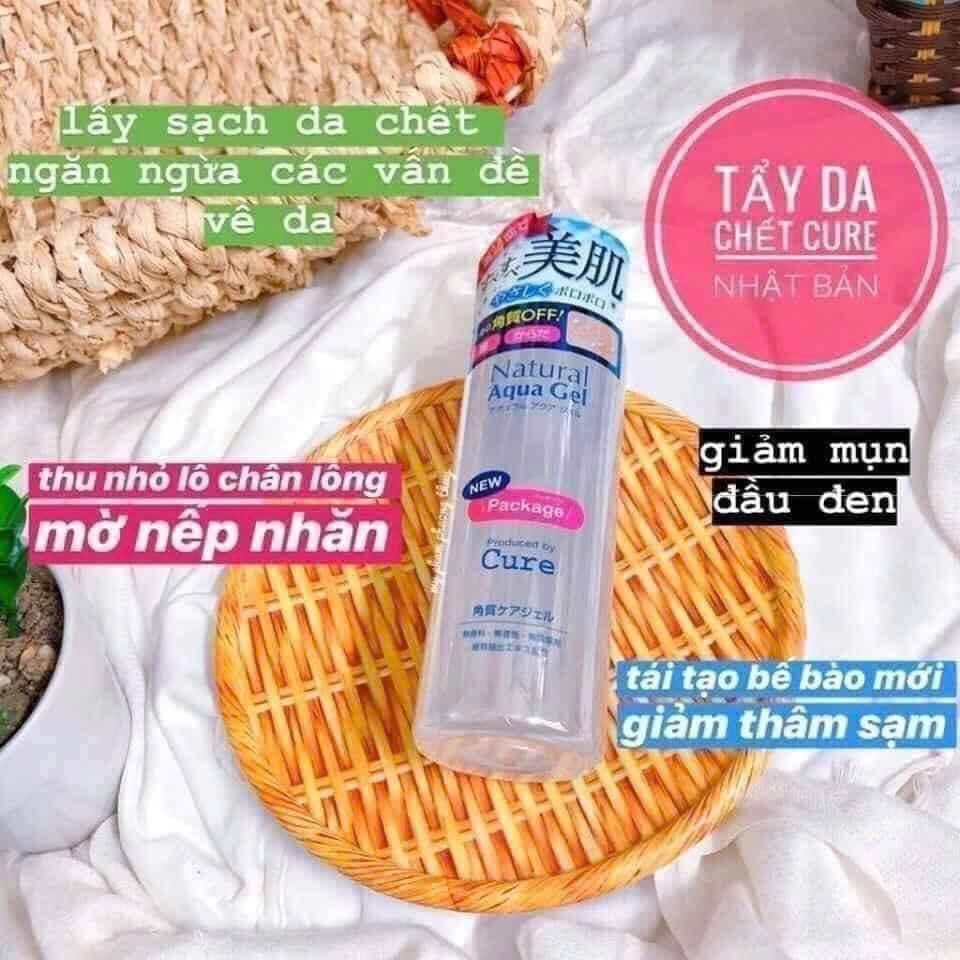 Gel tẩy da chết Cure Natural Aqua Gel 100g