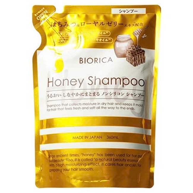 Dầu gội mật ong Biorica Honey Shampoo 360ml