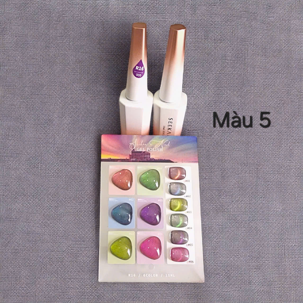 Sơn Gel Móng Tay SEEKAA 15ml