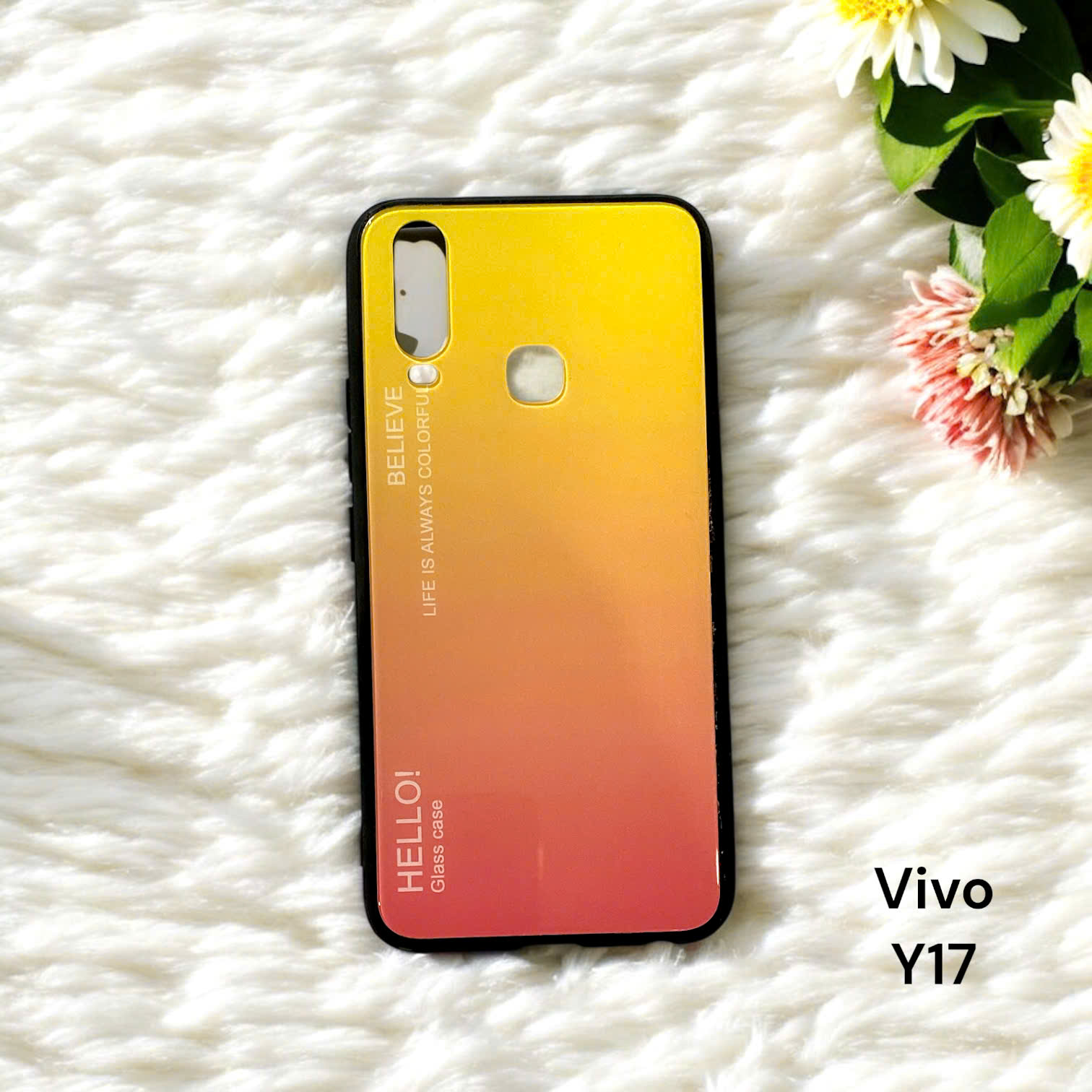 Ốp lưng điện thoại kính cho Vivo