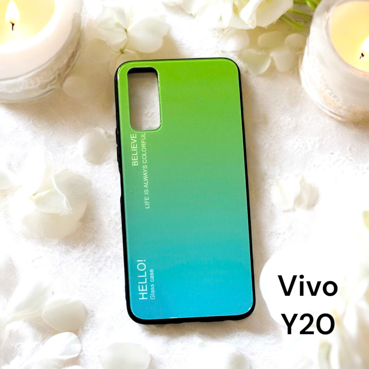 Ốp lưng điện thoại kính cho Vivo