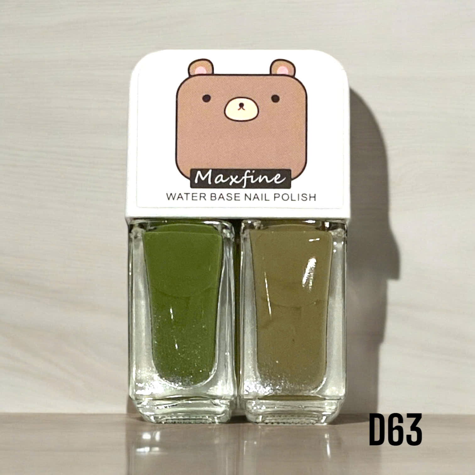 Combo 2 sơn móng tay MAXFINE 2in1 có thể lột