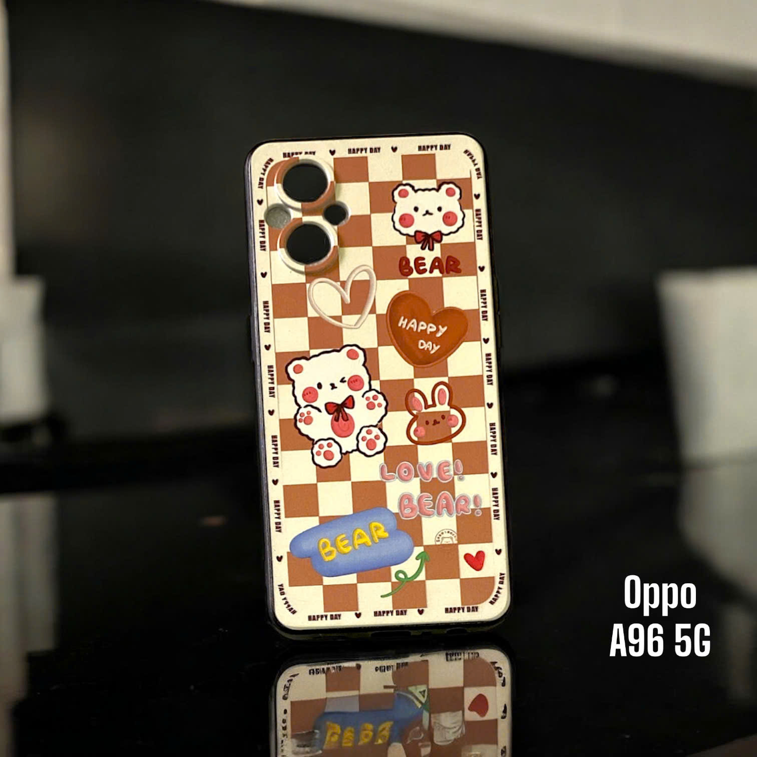 Ốp lưng điện thoại kính cho Oppo