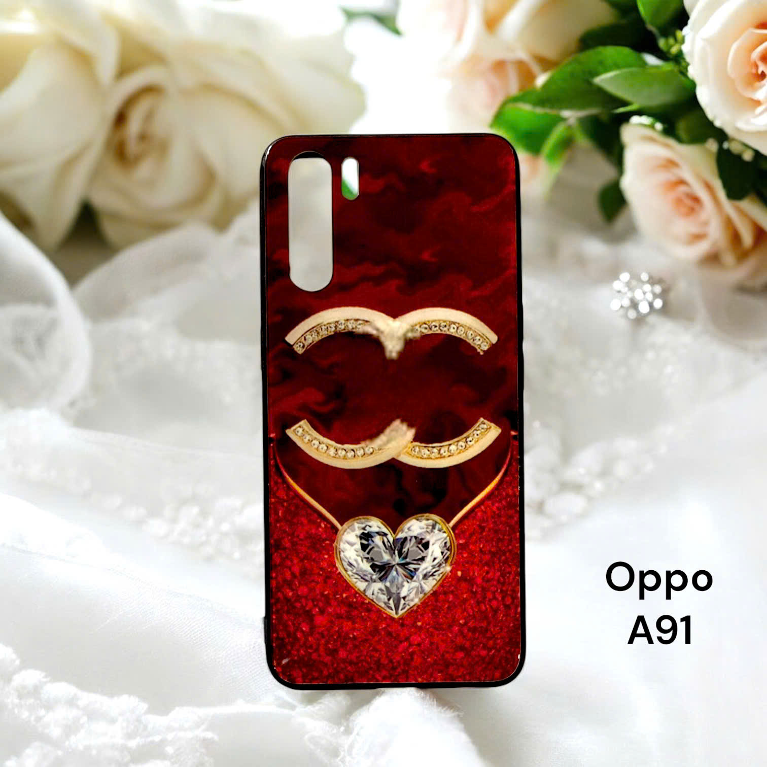 Ốp lưng điện thoại kính cho Oppo