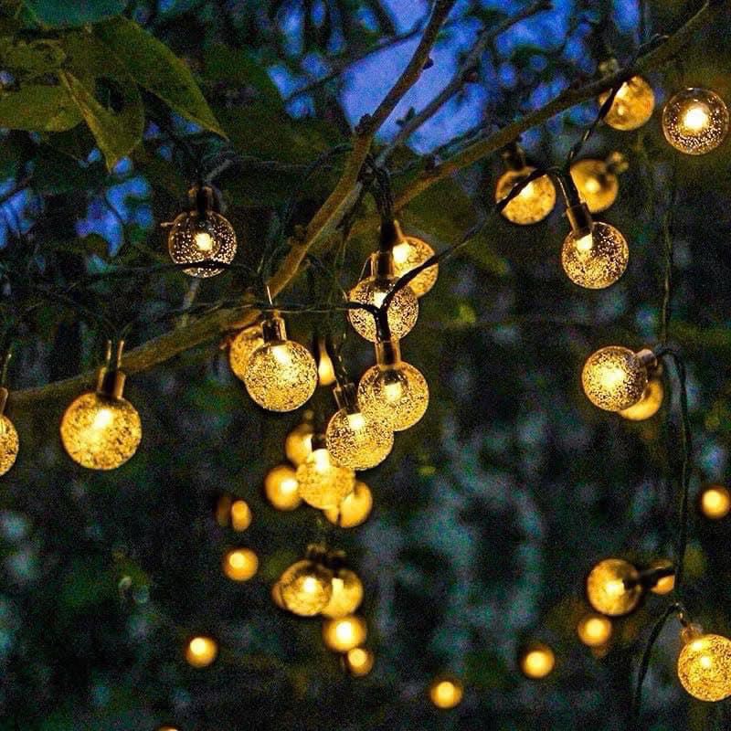 Dây đèn led nhảy dây tròn bọt nước