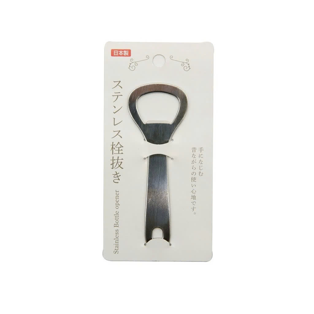 TB. Dụng cụ mở bia, nước ngọt inox 11x4cm